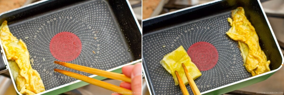 Dashimaki Tamago (Japanese Rolled Omelette / Tamagoyaki) • Just